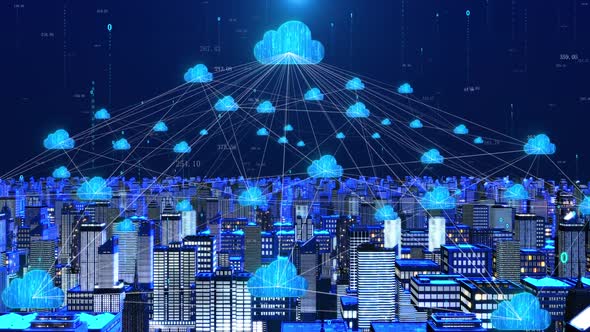 Cloud Computing Internet Technology Urban Architecture