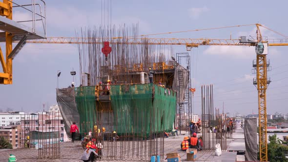 Construction Building Tower