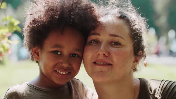 White Woman and Her Mixed Black Daughter