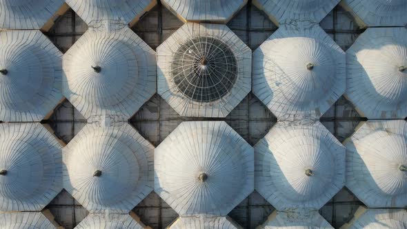 Bursa Great Mosque Dome View