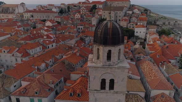 Old City Dubrovnik Croatia Drone