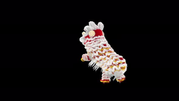 67 Chinese New Year Lion Dancing 4K