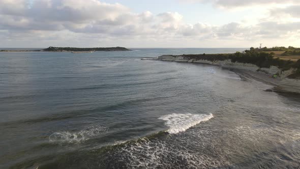 Sunrise Sea Waves