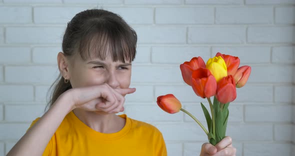 Asthma from flowers. 