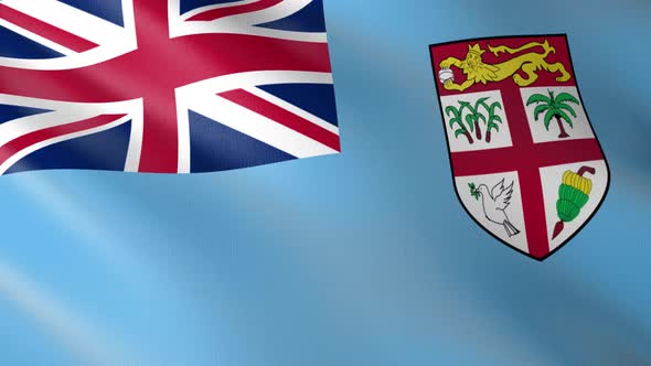 Flag of The Fiji