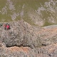Aerial Shot of Climbers Take Off the Load From the Rock. Rescue Operations in the Mountains - VideoHive Item for Sale
