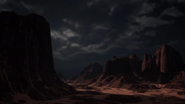 Rock Formations in the Nevada Desert alt