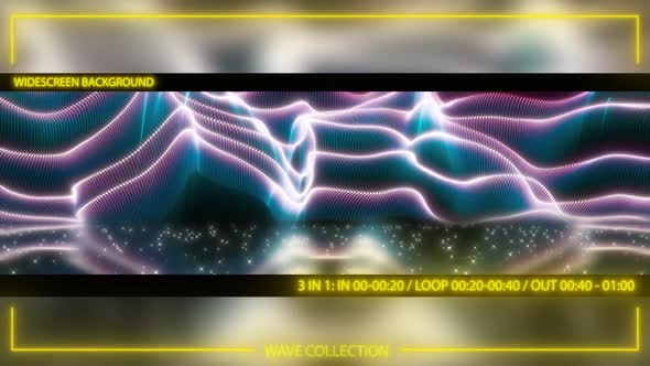 Elegant Particles Widescreen Background