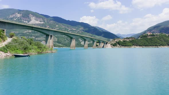 Bridge at Picturesque Lake