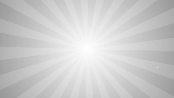 White Sunburst Cartoon Comic Line Background