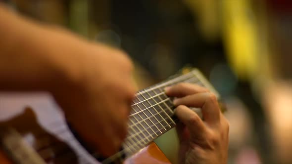 Playing Classical Guitar 03