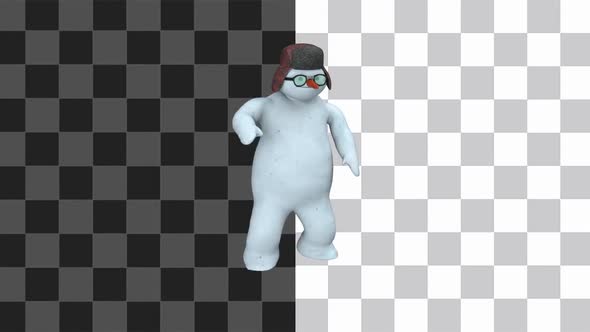 Snowman Dancing Loop