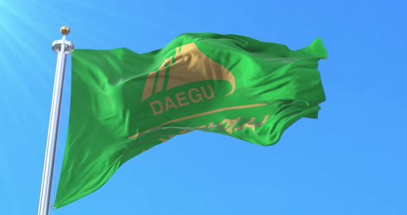 Flag of Daegu, South Korea