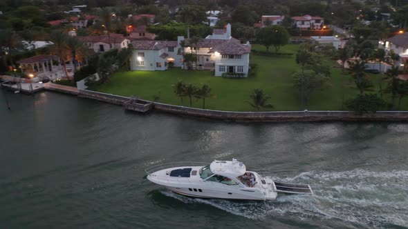 Boat in Miami