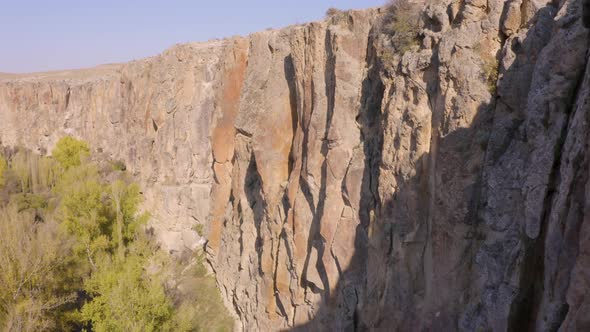 Gorge of Ihlara Valley in Aksaray, Turkey.