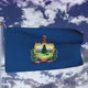 Vermont Flag Waving 4k - VideoHive Item for Sale