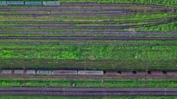 Cargo Railway Carriage