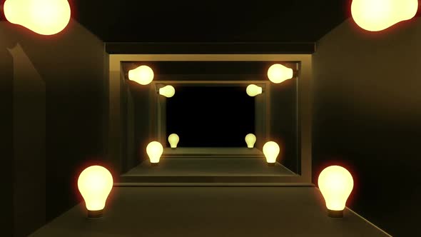 Square Light Bulb Bg Hd 