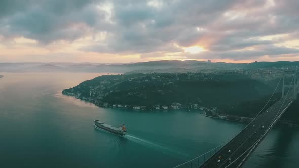 Fatih Sultan Mehmet Bridge Istanbul