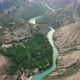 The deepest canyon in the Europe in the valley of the Turquoise river Sulak - VideoHive Item for Sale
