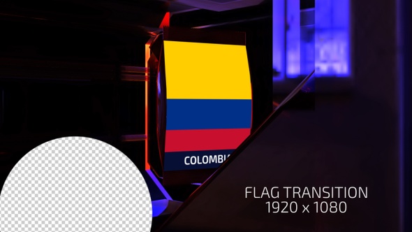 Colombia Flag Transition