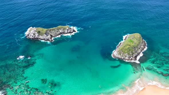 Archilepago of Fernando de Noronha islands at Pernambuco state Brazil.