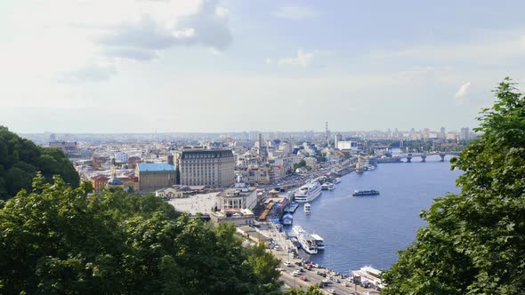 Time Lapse of Postal Square in Kiev