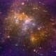 Multi Color Galaxy Star Field Motion Loop Background - VideoHive Item for Sale