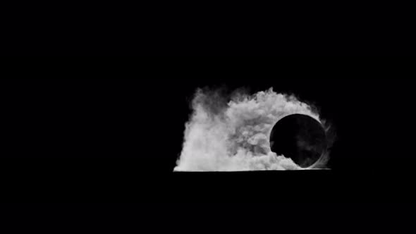 Burnout Wheels with Smoke with Alpha Channel alt