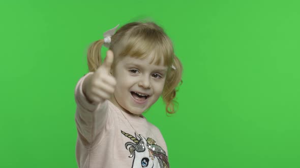 Girl in Unicorn Sweatshirt