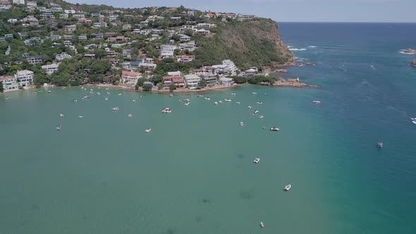 Expensive hillside real estate on East Head in Knysna, South Africa