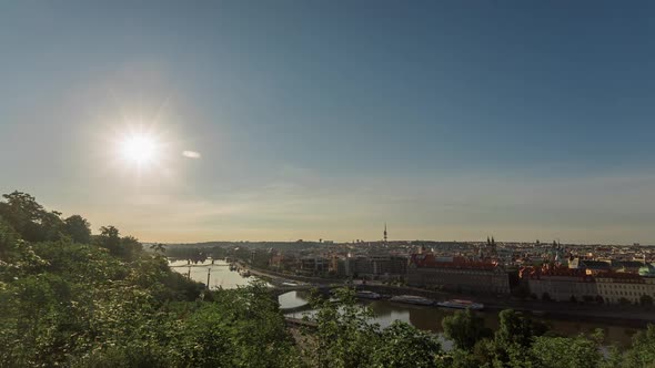 Morning Prague Panorama 2