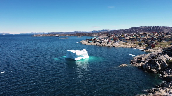 Antarctic Ocean Environment. Arctic Ice Nature Landscape of Global Warming and Climate Change