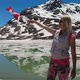 Woman with Swiss Flag in SLOW MOTION - VideoHive Item for Sale