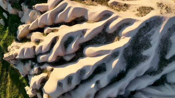 Cappadocia aerial view 4 K Awesome Background