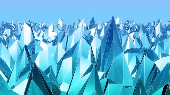 Crystal Polygon Landscape alt