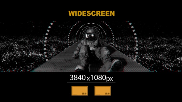 Wide Screen Astronaut  Slipping Space 03 alt