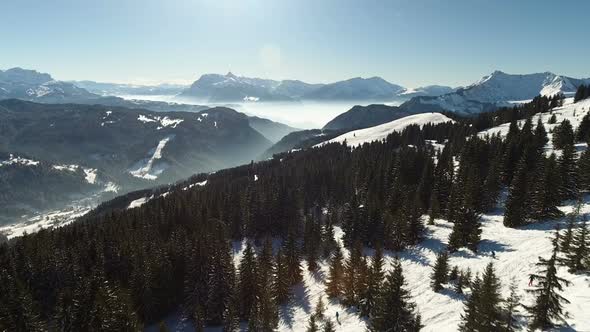 Aerial North Landscape Panorama