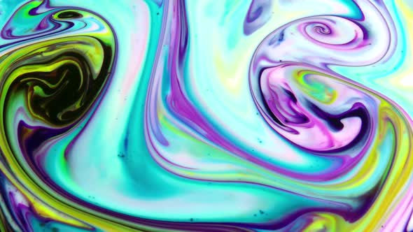 Colorful Abstract Background Texture Exploding  Liquid Design