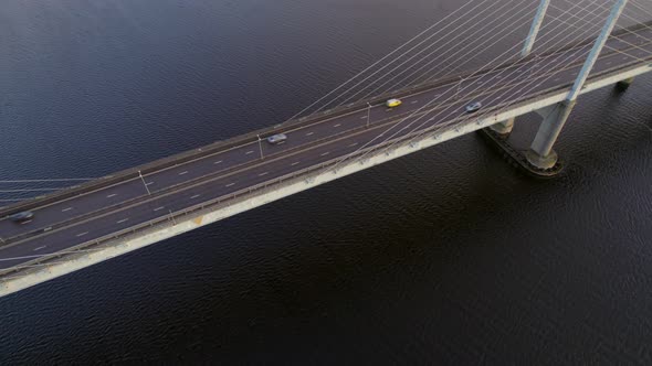 Bridge in Scotland Crossing From North Kessock to Inverness