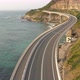 Aerial View of Vehicles on the Sea Cliff Bridge - VideoHive Item for Sale