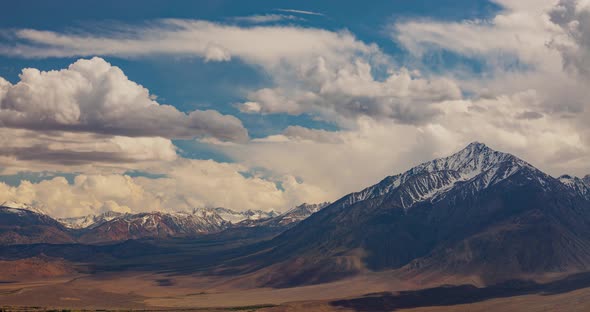 Mountain Clouds Time Lapse