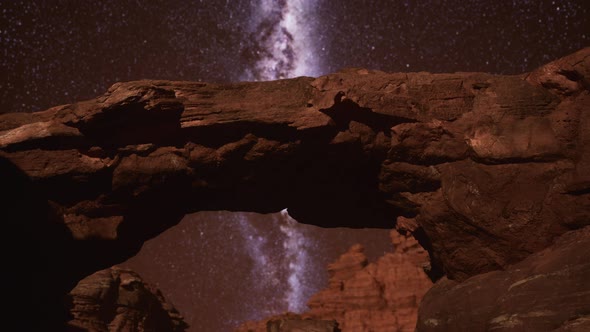 Milky Way at Natural Stone Park the Grand Canyon