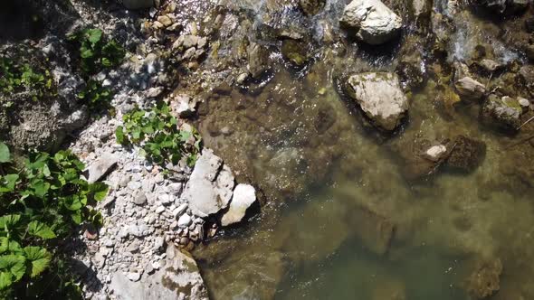 Small River Aerial View