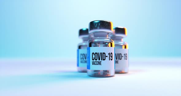 Covid-19 Vaccine Vial - 4K