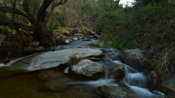 Time Lapse Mountain River