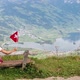 Tourist Woman at Rigi Scheidegg - VideoHive Item for Sale