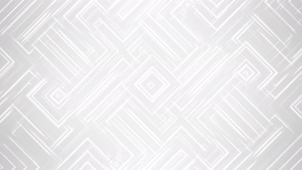 White Geometric Abstract Background