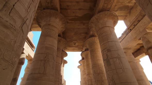 The Ramesseum is the Memorial Temple or Mortuary Temple