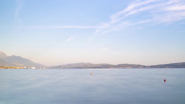 Timelapse of the Bay in the Evening